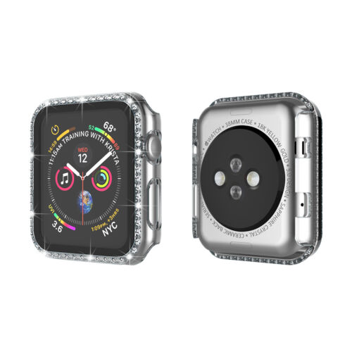 Apple Watch Series 6 5 4 3 2 SE Bling Case Displayschutzfolie 42/38/40/44mm Cover - Bild 62 von 72