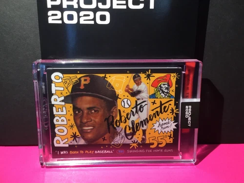 ROBERTO CLEMENTE  Topps Project CARD #110 W/BOX In Stock Pittsburgh Pirates