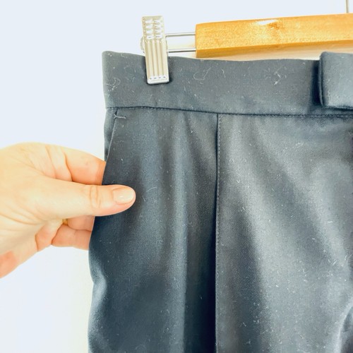 Venroy Size 32 Navy Blue Wool Men’s Slim Line Trouser Pants - Picture 4 of 13