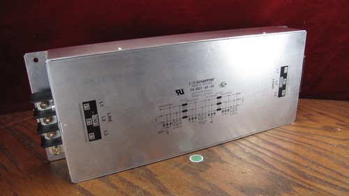 Schaffner 80 Amp EMI High Attenuation Noise Filter 3 ph 3X520/300v FN 3021-80-55