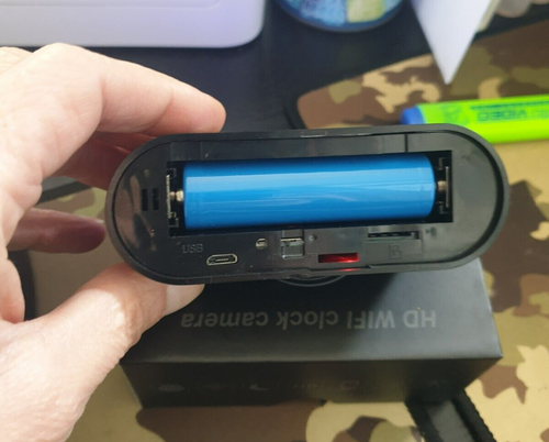 Micro Mini Telecamera WiFi Orologio Spia SpyCam Controllo Remoto App LookCam - Foto 8 di 18