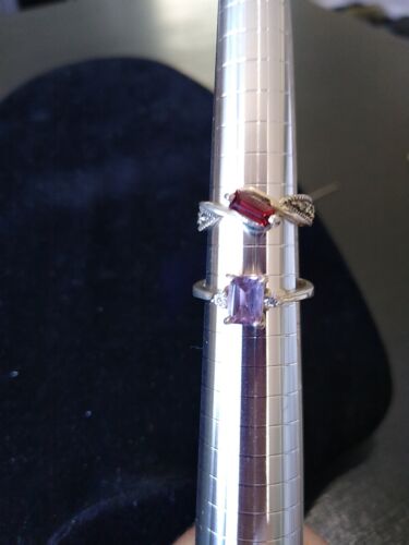 Anillos de plata de ley para mujer .925 ~2 - Imagen 15 de 20