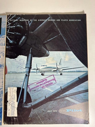 PRIVATE PILOT AVIATION AIRCRAFT MAGAZINE ENGLISH COMPLETE YEAR 1972 VINTAGE - Bild 16 von 18
