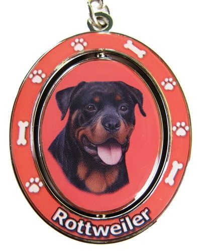Double sided spinning Dog keychain- various dog breeds Labrador, Dachshund etc - Picture 7 of 50