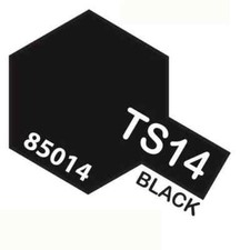 Tamiya TS14 Black Bomboletta Spray Per Plastica 100ml