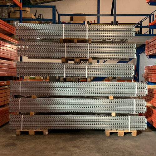 Gebrauchtes Palettenregal / ca.2.000 x 11.300 x 1.100 mm / Schwerlastregal Regal - Bild 1 von 9
