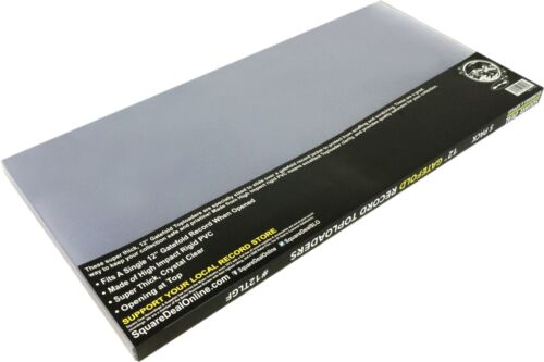 (50) 12TLGF 12" Gatefold Vinyl Record Topload Holder Top Loader PVC Holder NEW - Picture 3 of 5