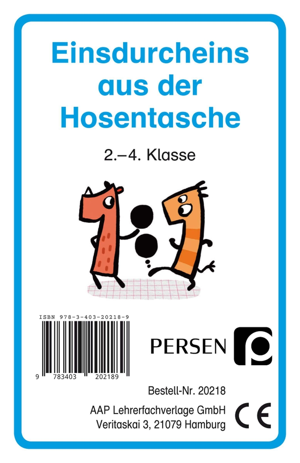 Thumbnail - Einsdurcheins Aus Der Hosentasche | Klara Kirschbaum (u. A.) | 2. Bis