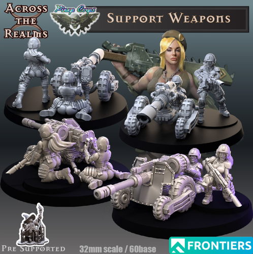 Pinup Support heavy Weapons Collection of 8 - Picture 4 of 4