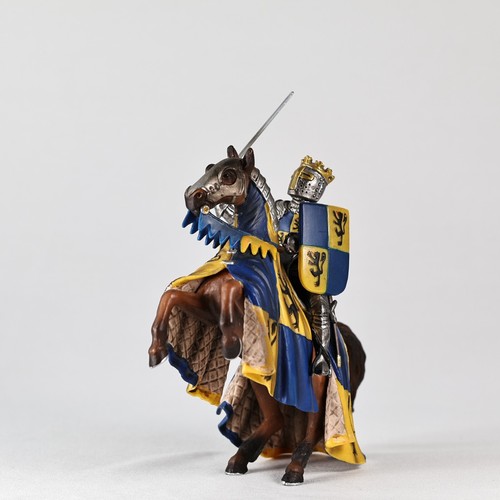 Schleich 70009 Príncipe León Caballero en Caballo Criado Espada Retirada Escala: 1:20 - Imagen 5 de 11