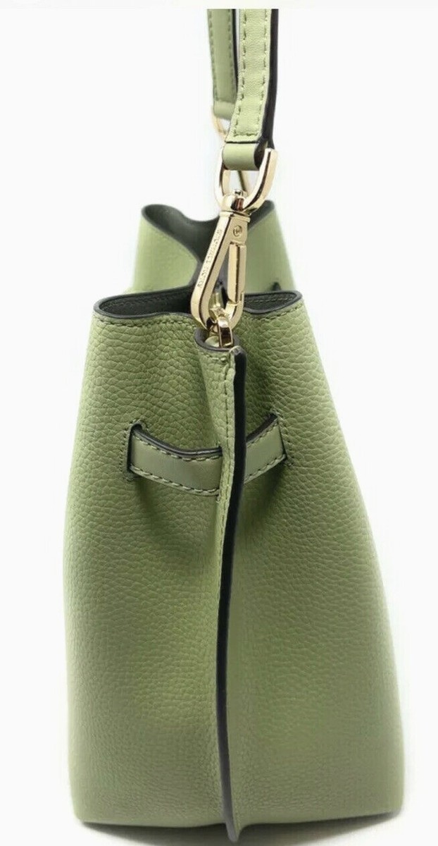 New Michael Kors Emilia Small Drawstring Bucket Bag