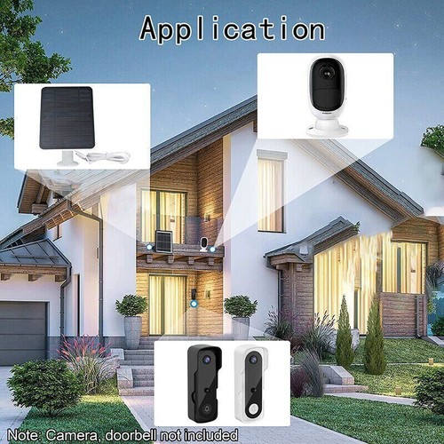 Solar Panel Charging for Arlo Essential Spotlight / XL Spotlight Camera Battery - Picture 9 of 25