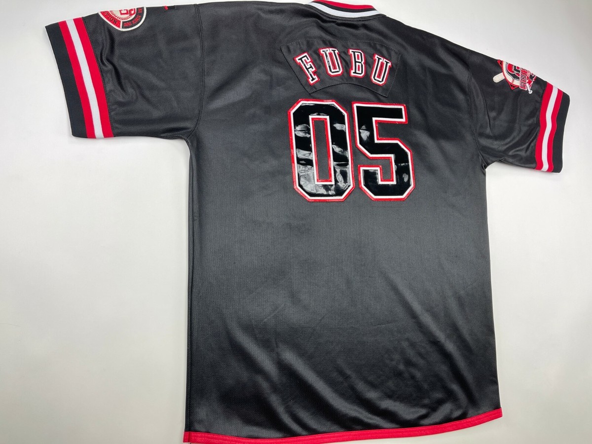 FUBU jersey, vintage black HARLEM t-shirt New York Fubu City