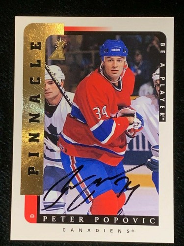 1996-97 Pinnacle Be A Player Autographs Insert Pick Your Card - Bild 5 von 135