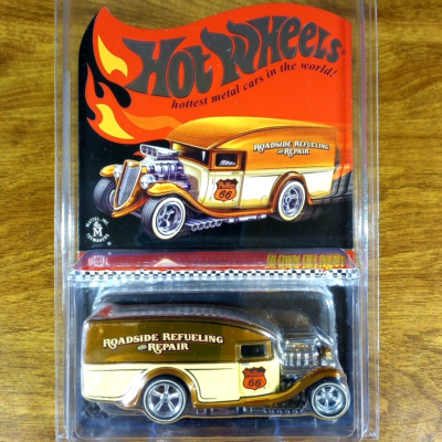 Hot Wheels RLC Blown Delivery 7828/8000 Roadside Refueling Orange