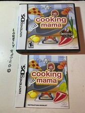 Cooking Mama (Nintendo DS, 2006) BOX AND MANUAL ONLY *** NO GAME ***