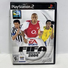 FIFA Soccer 2004 (Sony PlayStation 2, 2003) With Manual