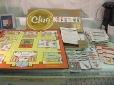 Vintage 1960 Parker Bros. Clue Board Game