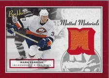 2005-06 Beehive Matted Materials #MMMP Mark Parrish Jersey - NM-MT
