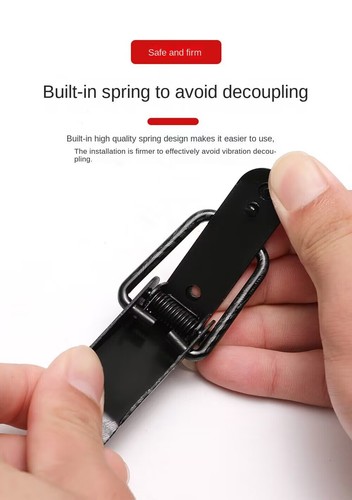 2x Car Truck Bumper Clips Security Hook Lock Quick Release Fasteners Decoration - Bild 8 von 15