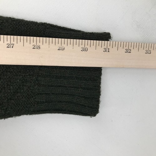 Tumi Pullover Herren mittelgrün Schalkragen Langarm Pulli Alpaka Freizeit Männer - Bild 6 von 13