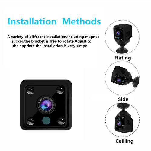 HD 1080P Mini WiFi IP Camera Built-in Battery Home Wireless Security CCTV Camera - Picture 5 of 6