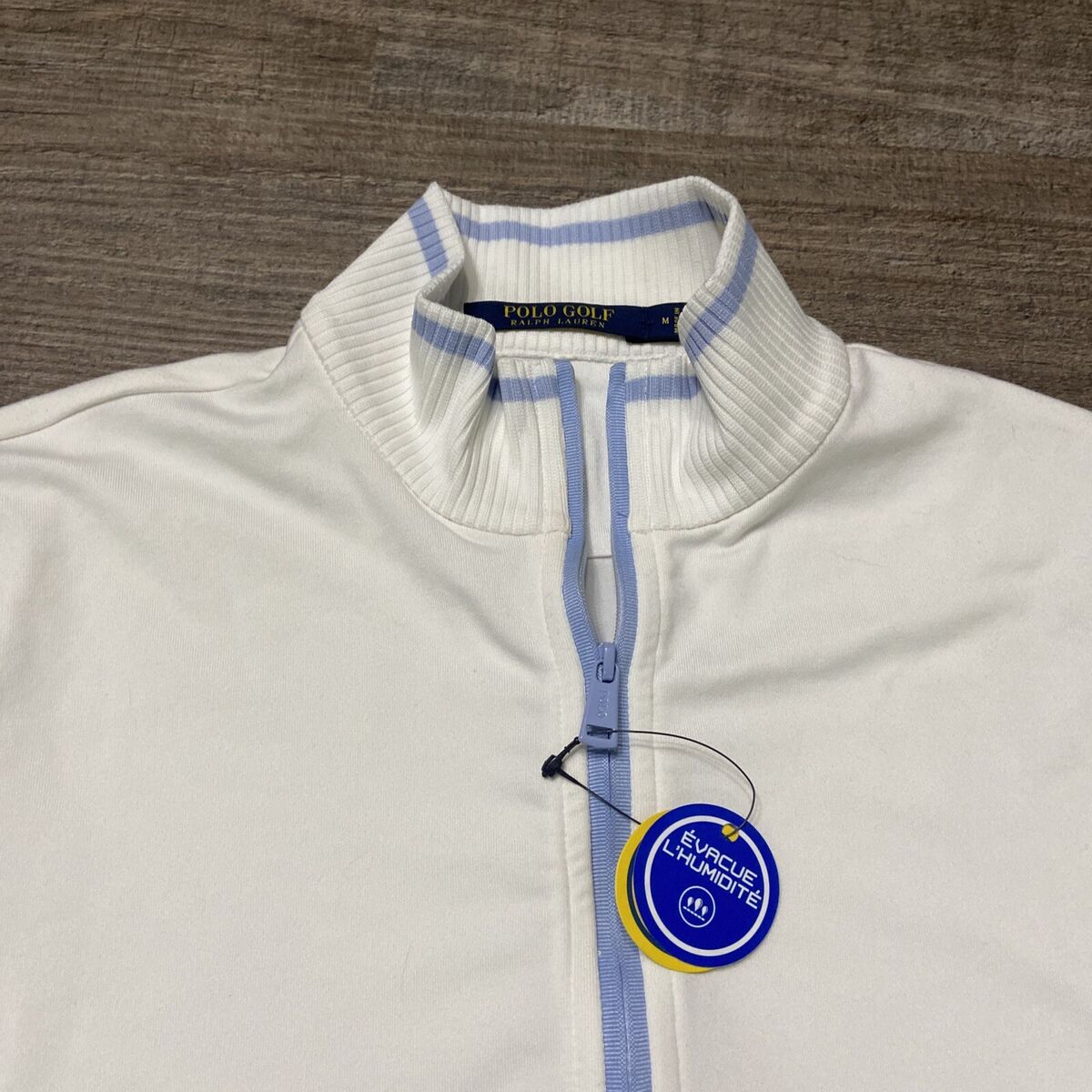 Polo Golf Ralph Lauren Ladies Jersey White Womens Golf 1 4 Zip M