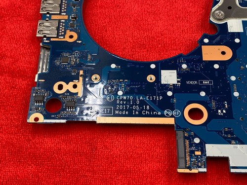 OEM HP ZBOOK 17 G4 LAPTOP MOTHERBOARD INTEL XEON E3-1505M V6 921330-601 - Afbeelding 15 van 15