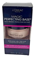 NEW L'Oréal Paris Magic Perfecting Base Face Primer, 0.5 FL OZ