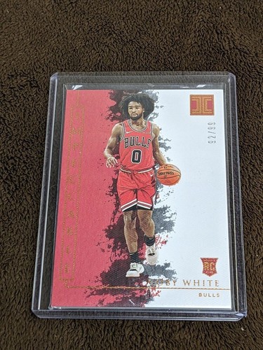 2019-20 IMPECCABLE ROOKIE /99 COBY WHITE BULLS