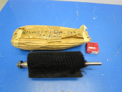Plastic Injection Mold Shaft Brush 1-1/2" Mold Cleanser New Old Stock