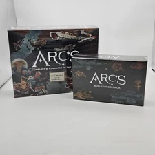 NEW Leder Games ARCS Conflict & collapse Kickstarter 1st Board Game + Minis Pack