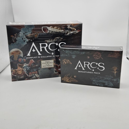 NEW Leder Games ARCS Conflict & collapse Kickstarter 1st Board Game + Minis Pack - Picture 1 of 7