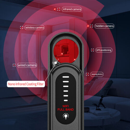 Wireless Camera Detector RF Detector Tracker Alarm with 6-Level Sensitivity H5H8 - Picture 5 of 12