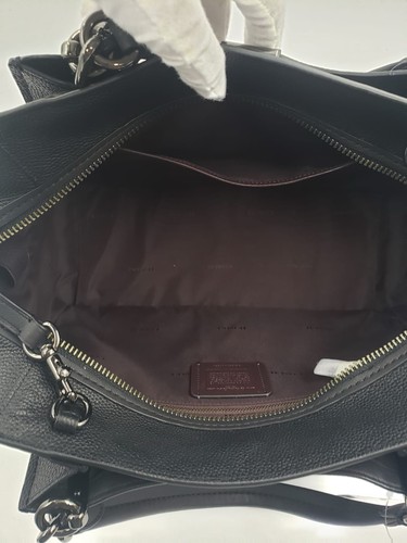 Nuevo bolso de cuero Coach Black Dreamer 36 - Imagen 15 de 19