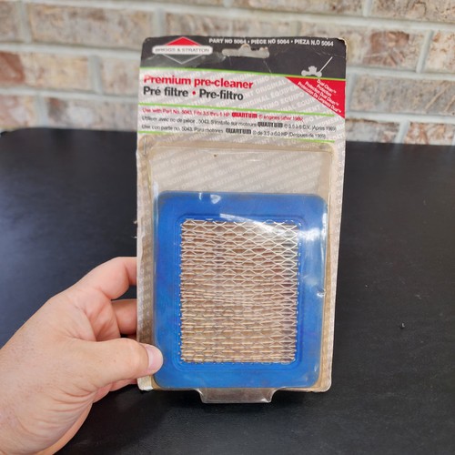 NOS Briggs & Stratton 5064 Teilenr. 493537 Vorreiniger Schaum Luftfilter für 5043 - Bild 1 von 8