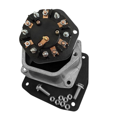 7-Way Round Pin Trailer Socket – Heavy-Duty SAE J560 Plug Receptacle 15-720 - Bild 7 von 17