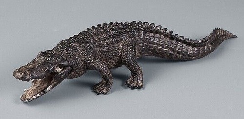 Alligator 7 Inch Animal Toy PVC Action Figure Doll Kids Toys Party Gifts