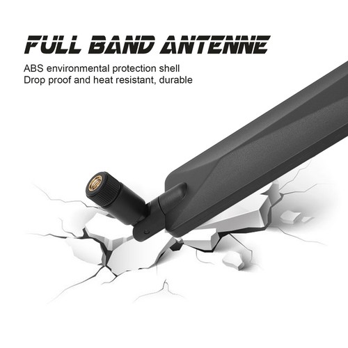Router-Antenne Rechteckig 2G-5G Vollband Omnidirektional 22 DBi 600–6000 - Photo 18/24