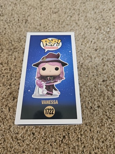 Signed Lydia Mackay Funko Pop! Black Clover: Vanessa #1722 w/Quote OCC COA - Picture 4 of 6