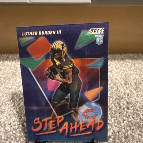 2025 Panini Score - Luther Burden III Step Ahead SSP (RC) -
