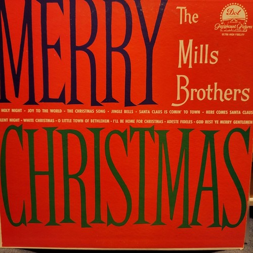The Mills Brothers Merry Christmas Dot Records DLP 3232 33 RPM Vinyl LP Mono - Bild 1 von 2