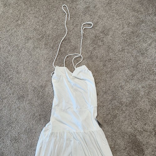 Abito midi donna taglia small Free People Julietta bianco - Foto 4 di 7