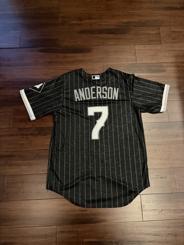 Camiseta Nike Tim Anderson Chicago White Sox MLB Southside City Connect Talla Mediana - Imagen 3 de 6