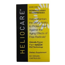HelioCare Daily Use Younger Looking Skin Supplement 60 Capsules Exp 01/26