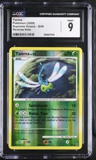 CGC 9 MINT Yanma 2009 Supreme Victors SH9 Reverse Holo Pokemon Card