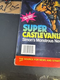 NES SNES N64 Nintendo Power ISSUE vol 32 MAGAZINE Castlevania IV Mega Man Tecmo