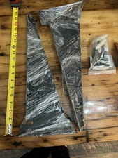 Wall-Mounted Heavy-Duty 17-in Triangle Shelf Bracket by aDONG Bertwin Blk NEW