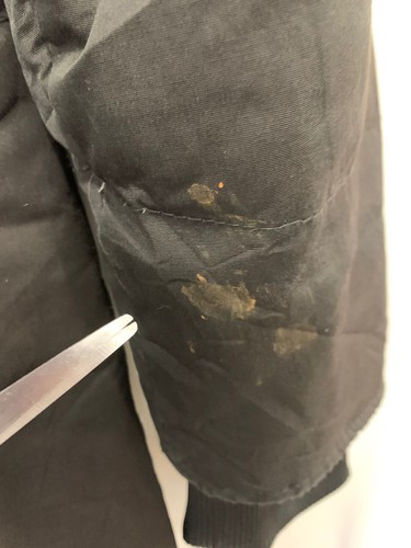 Canada Goose Long Down Puffer Coat Black Full Zip Quilted Parka Jacket Gr. L #107 - Bild 16 von 17