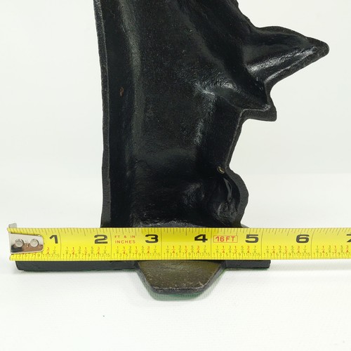 Fermaporta alto 8,5" vintage Scottish Terrier in ghisa cuneo marmellata - Foto 11 di 16